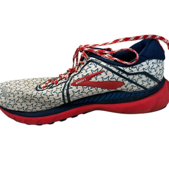 Brooks Adrenaline GTS 20 Run USA Stars 4th of July Women's Shoes - Sz 11.5 - Picture 3 of 8